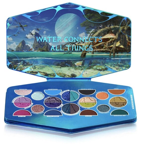 NYX Other - NYX Cosmetics X Avatar The Way Of Water Color Eyeshadow Palette Limited Edition